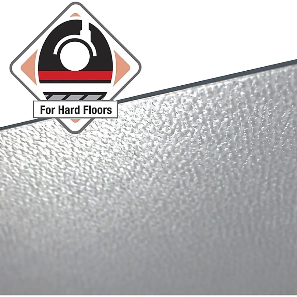 Floortex® Ultimat® XXL Polycarbonate Rectangular Chair Mat for Hard Floors - 60" x 118"