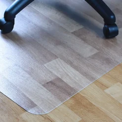 Floortex® Valuemat® 47" x 60" Vinyl Rectangular Chair Mat for Hard Floor