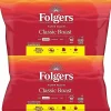 Folgers Classic Roast Coffee Filter Packs, 0.9 Oz, Box Of 160 Packs