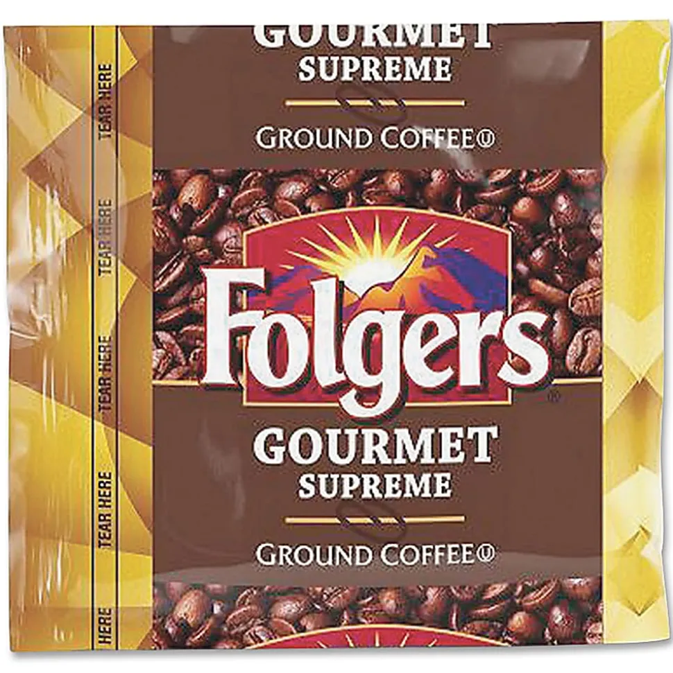 Folgers® Gourmet Supreme Ground Coffee, 1.8 Oz., Carton Of 42 Bags