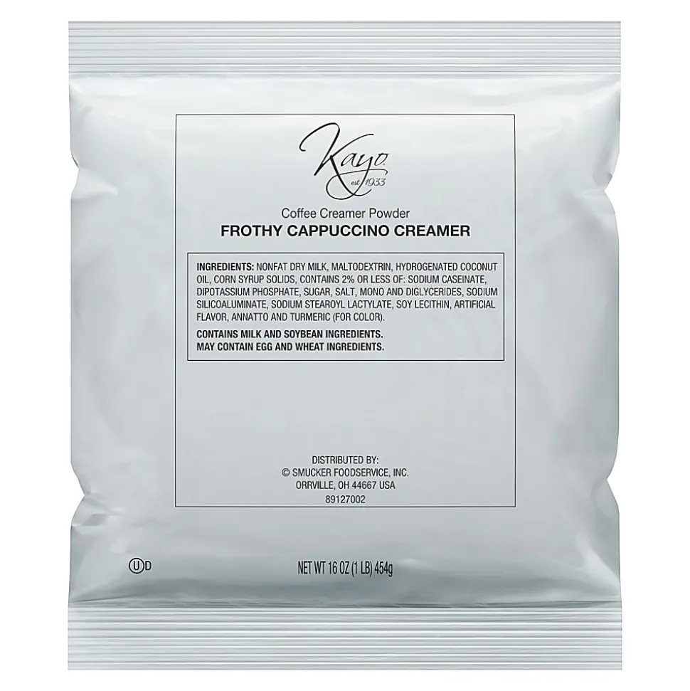 Folgers Kayo Frothy Creamer Topping, 1 Lb, Pack Of 6
