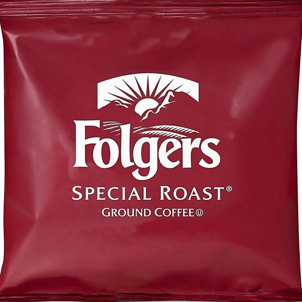 Folgers® Single-Serve Coffee Packets, Medium Roast, Special Roast®, Carton Of 42