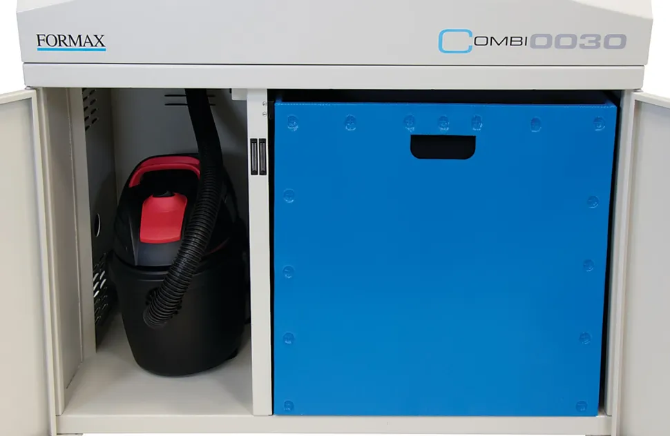 Formax Combi 0030 8-Sheet High-Security Combination Paper Shredder, COMBI-0030