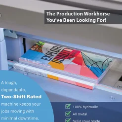 Formax Cut-True 29H Hydraulic Automatic Guillotine Paper Cutter With LED Laser Line, 20-1/2