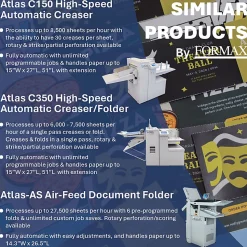 Formax FD 95 Rotary Paper Perforator & Creaser Machine