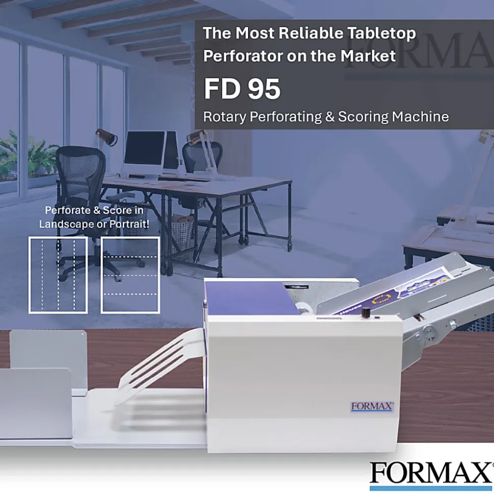 Formax FD 95 Rotary Paper Perforator & Creaser Machine
