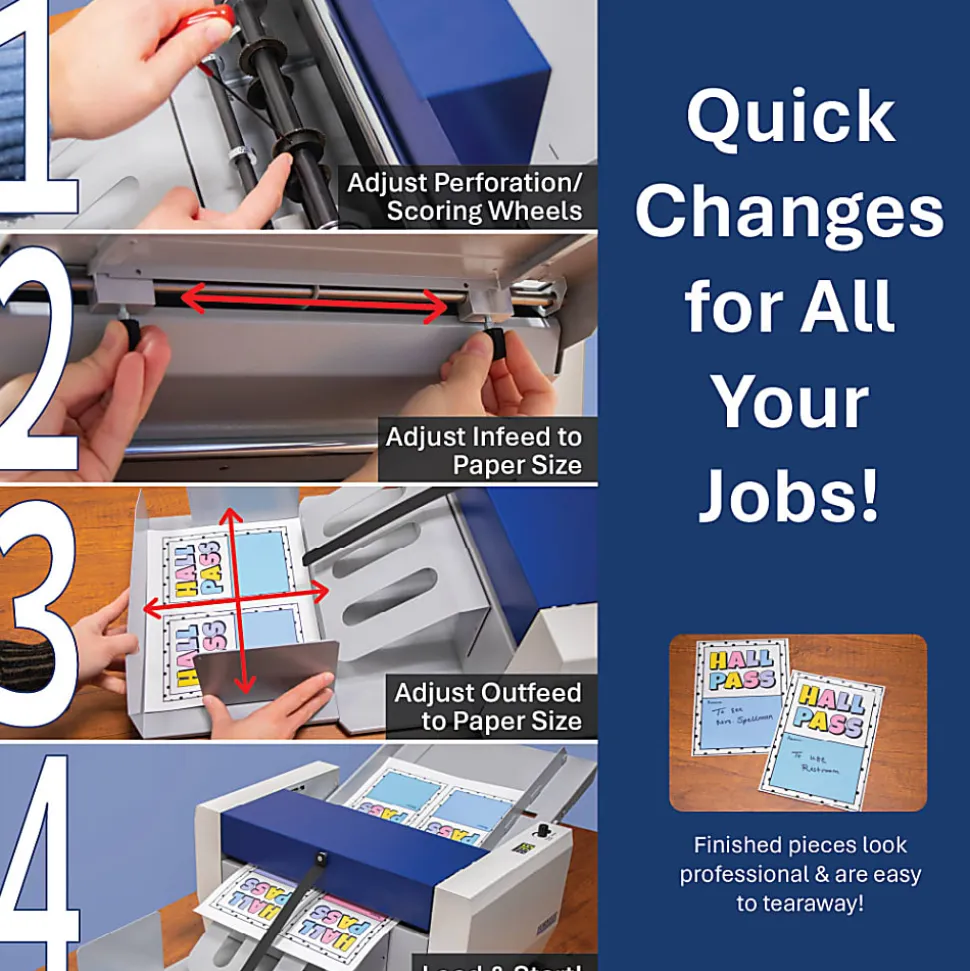 Formax FD 95 Rotary Paper Perforator & Creaser Machine
