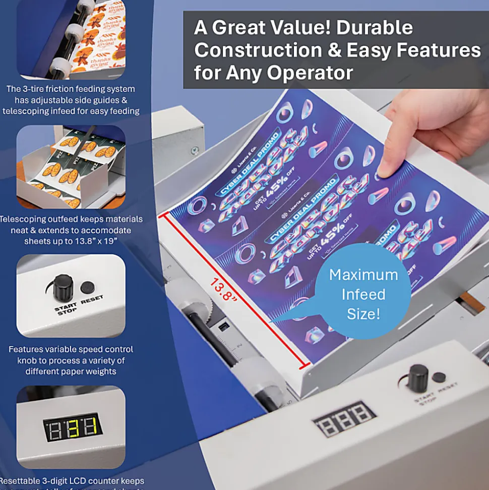 Formax FD 95 Rotary Paper Perforator & Creaser Machine