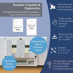 Formax FlashCard Automatic Tabletop Card Cutter, 22