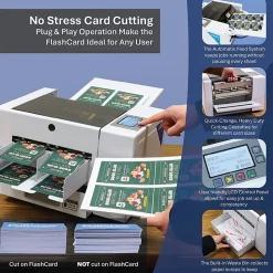 Formax FlashCard Automatic Tabletop Card Cutter, 22