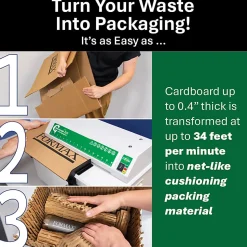 Formax Greenwave 410 Tabletop Cardboard Perforator, White