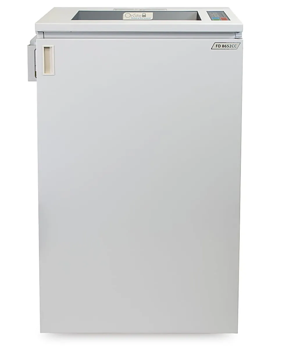 Formax OnSite FD 8652CC 32-Sheet Cross-Cut Office Shredder, Gray