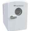 Frigidaire® 9-Can Mini Fridge Cooler with Crocodile Door, White, EFMIS181-WHTCROC