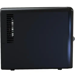 Frigidaire® 9-Can Mini Fridge Cooler with Crocodile Door, Black, EFMIS181-BLKCROC