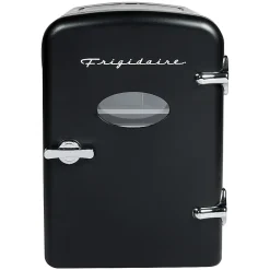 Frigidaire® 9-Can 48-Watt Portable Retro Mini Refrigerator, Black, EFMIS175-BLACK_CP4