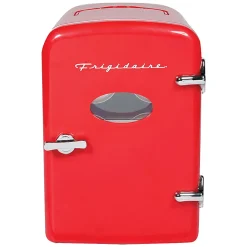 Frigidaire® 9-Can 48-Watt Portable Retro Mini Refrigerator, Red, EFMIS175-RED