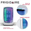 Frigidaire 0.14 Cu. Ft. 6-Can Retro Gaming Light-Up Portable Beverage Mini Fridge, White
