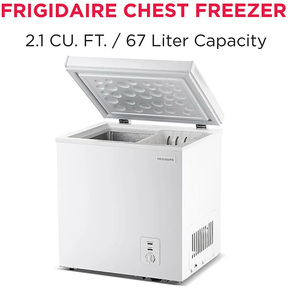 Frigidaire® 2.1-cu. ft. Chest Freezer, White, EFRF200