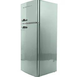 Frigidaire® 7.5-Cu. Ft. 2-Door Retro Mini Fridge with Top Freezer, Mint, EFR753-MINT