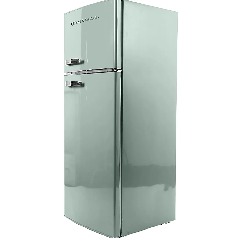 Frigidaire® 7.5-Cu. Ft. 2-Door Retro Mini Fridge with Top Freezer, Mint, EFR753-MINT