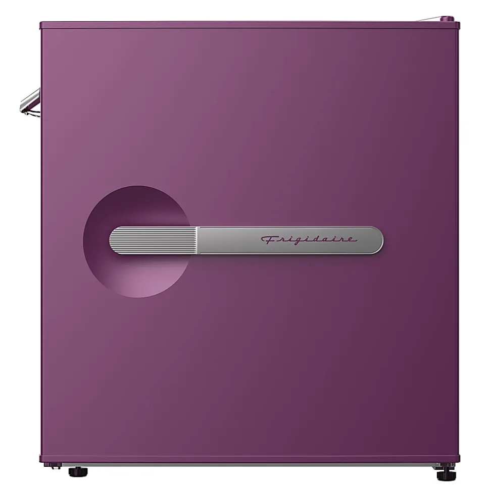 Frigidaire® 1.6-cu. ft. Retro Compact Bar Refrigerator with Side Bottle Opener, Plum, EFR197-PLUM