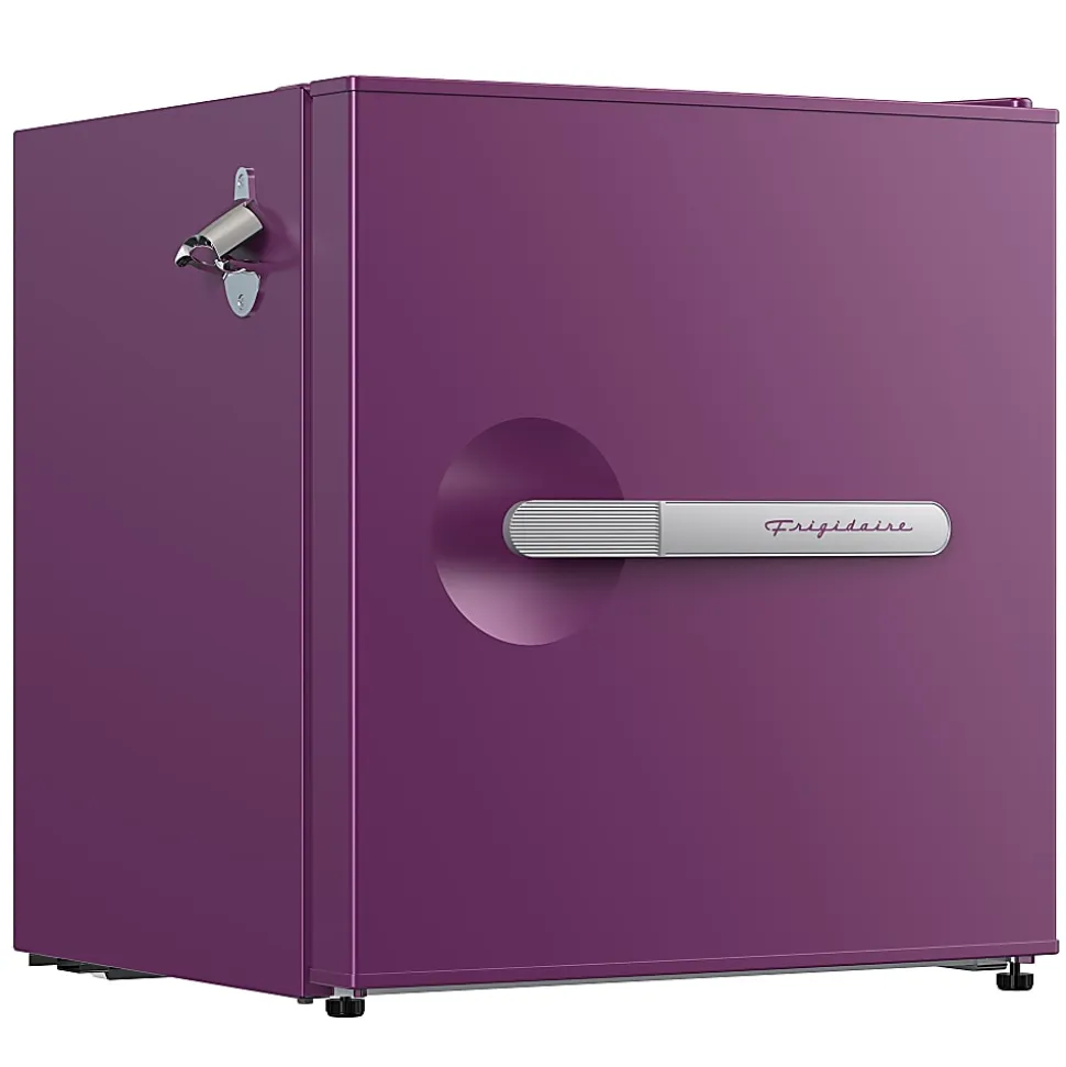 Frigidaire® 1.6-cu. ft. Retro Compact Bar Refrigerator with Side Bottle Opener, Plum, EFR197-PLUM