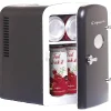 Frigidaire 0.5 Cu Ft Retro Portable Mini Refrigerator, Black