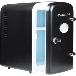 Frigidaire 0.5 Cu Ft Retro Portable Mini Refrigerator, Black