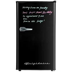 Frigidaire® 3.2-cu.-ft. 65-Watt Eraser-Board Door Retro Compact Fridge, Black, EFR331-B-BLACK
