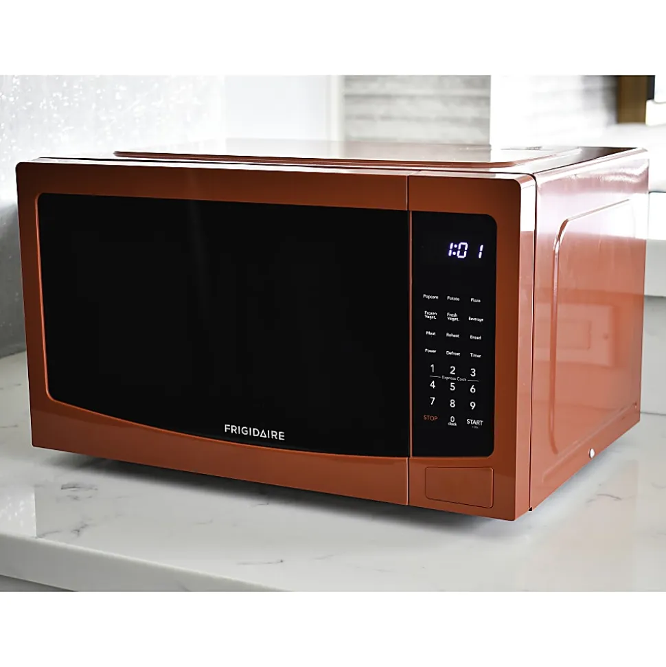 Frigidaire® 1.1-cu. ft. 1,100-Watt Microwave Oven, Red, EMW1132-RED