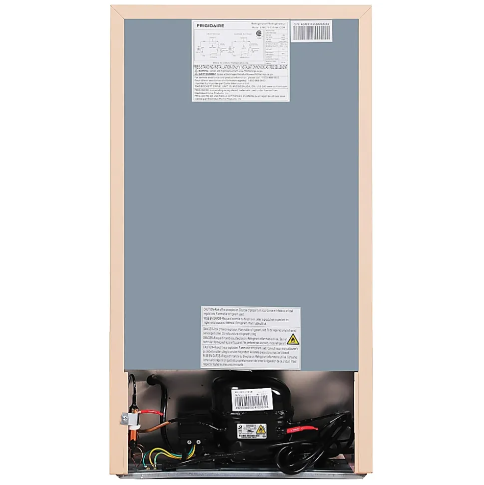 Frigidaire® 3.2-cu.-ft. 65-Watt Retro Bar Fridge with Side Bottle Opener, Coral, EFR376-B-CORAL