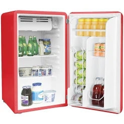 Frigidaire® 3.2-cu.-ft. 60-Watt Retro Compact Refrigerator, Red, EFR372-B-RED
