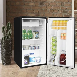 Frigidaire® 3.2-cu.-ft. 60-Watt Retro Compact Refrigerator, Black, EFR372-B-BLACK