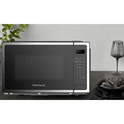 Frigidaire® 1.5-cu. ft. 1,000-Watt Stainless Steel Microwave, Black, EMW1510