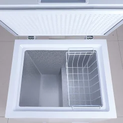 Frigidaire Garage-Ready Chest Deep Freezer with Easy-Defrost Drain, 3.5 cu ft, White