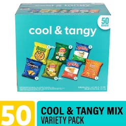 Frito-Lay Cool And Tangy Mix Variety Pack, 1 Oz, Total Qty 50