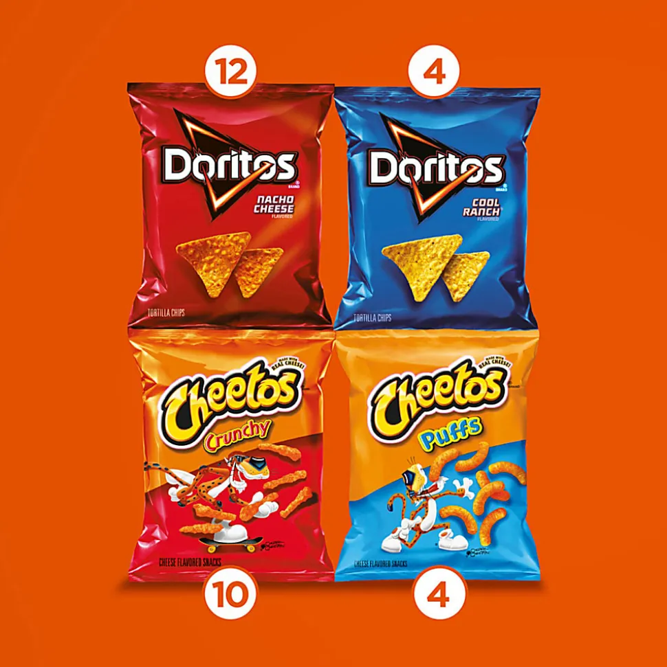 Frito-Lay® Doritos® & Cheetos® Variety Pack, 1.75 Oz, Total Qty 30