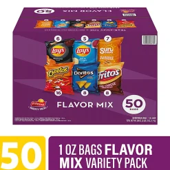 Frito-Lay Flavor Mix Variety Pack, 1 Oz, Total Qty 50