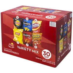 Frito-Lay Variety Big Grab Bag, Bag Of 30 Bags