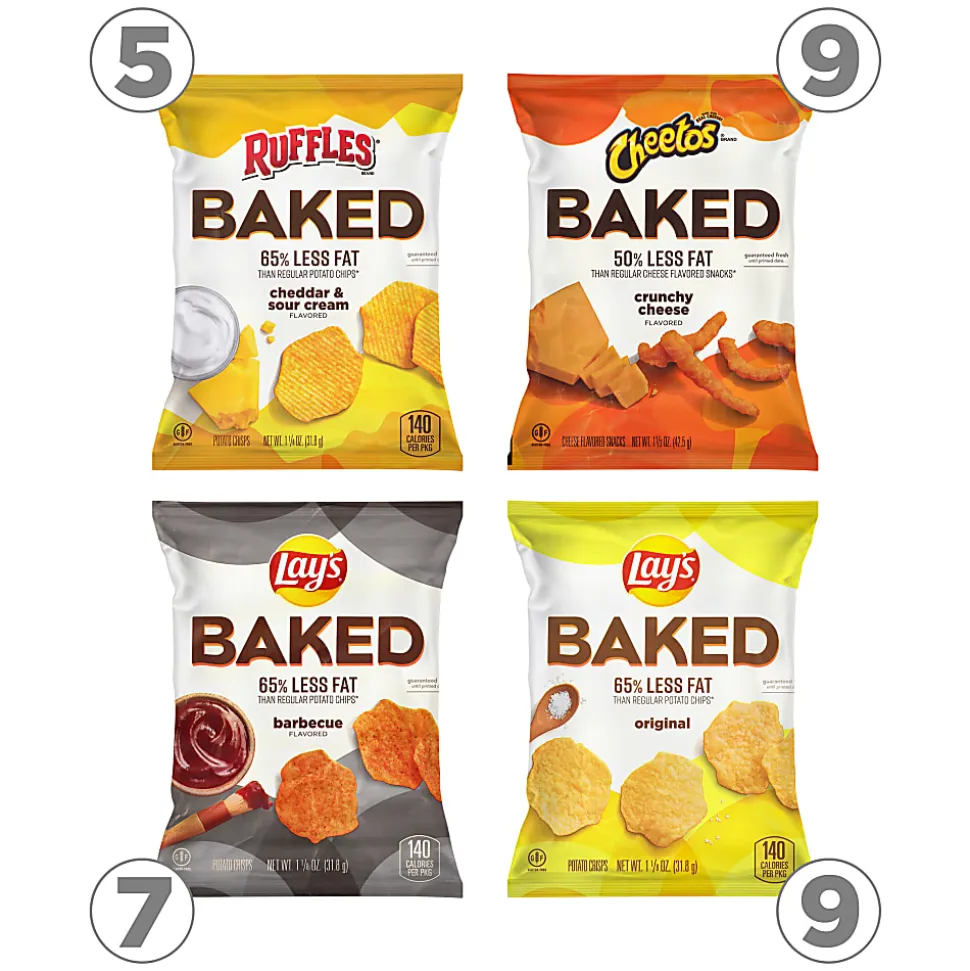 Frito-Lay® Variety Pack Baked Mix, 1.75 Oz, Total Qty 30