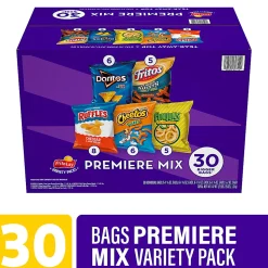Frito-Lay® Variety Pack Premiere Mix, 1.5 Oz, Total Qty 30