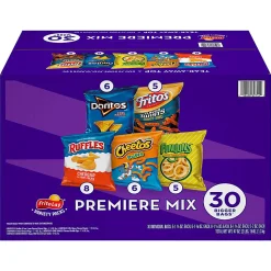 Frito-Lay® Variety Pack Premiere Mix, 1.5 Oz, Total Qty 30