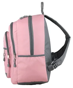 Fuel Rider Sport Bungee Backpack With 15.5” Laptop Compartment, Pink