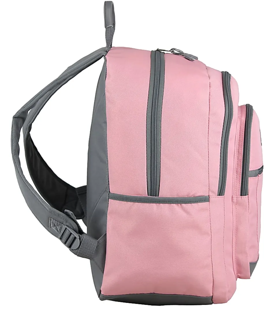 Fuel Rider Sport Bungee Backpack With 15.5” Laptop Compartment, Pink