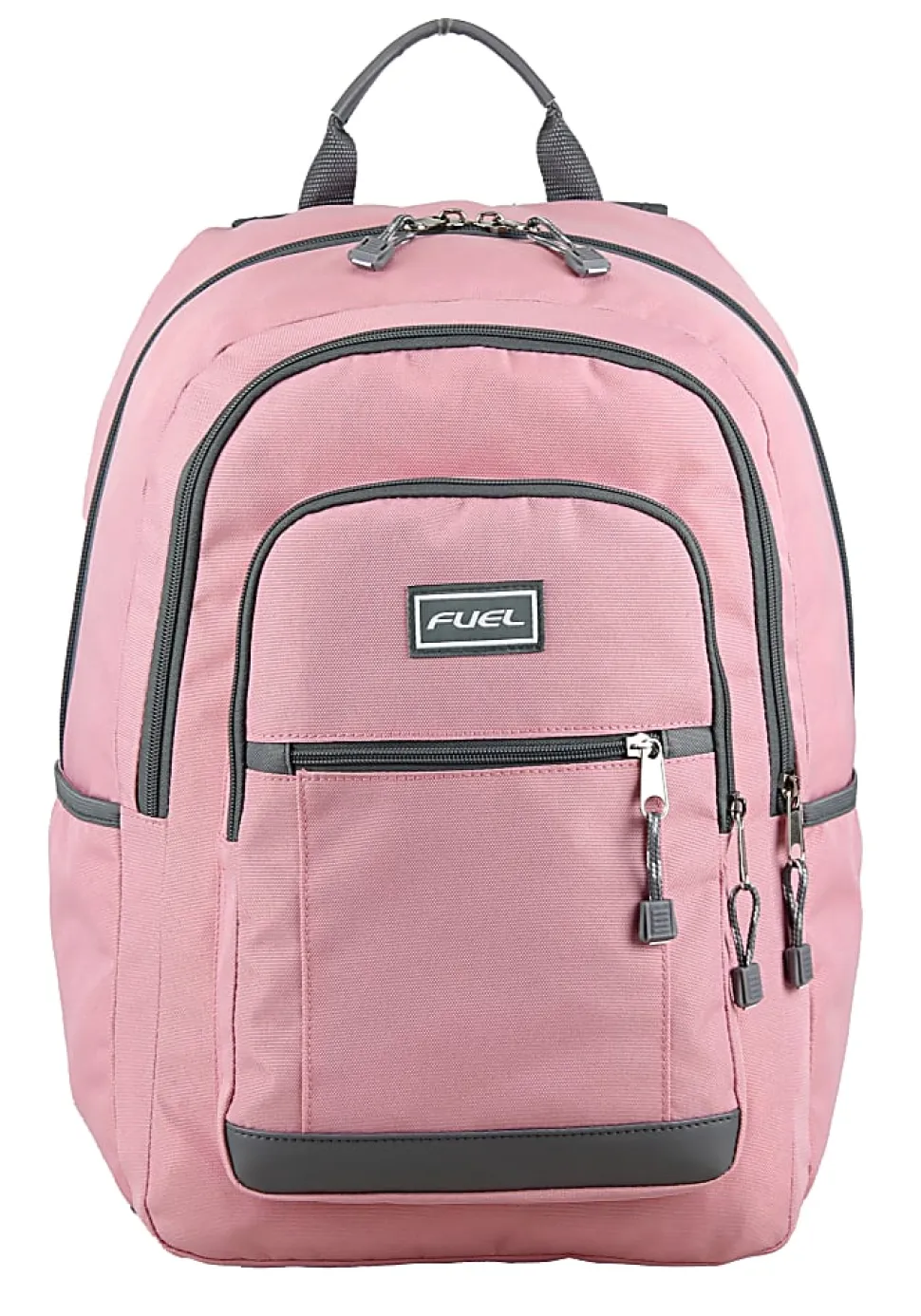 Fuel Rider Sport Bungee Backpack With 15.5” Laptop Compartment, Pink