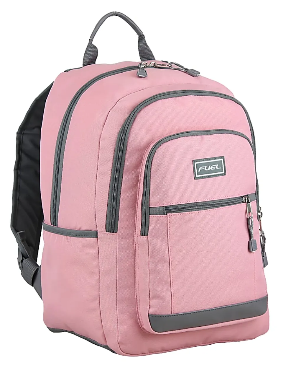 Fuel Rider Sport Bungee Backpack With 15.5” Laptop Compartment, Pink