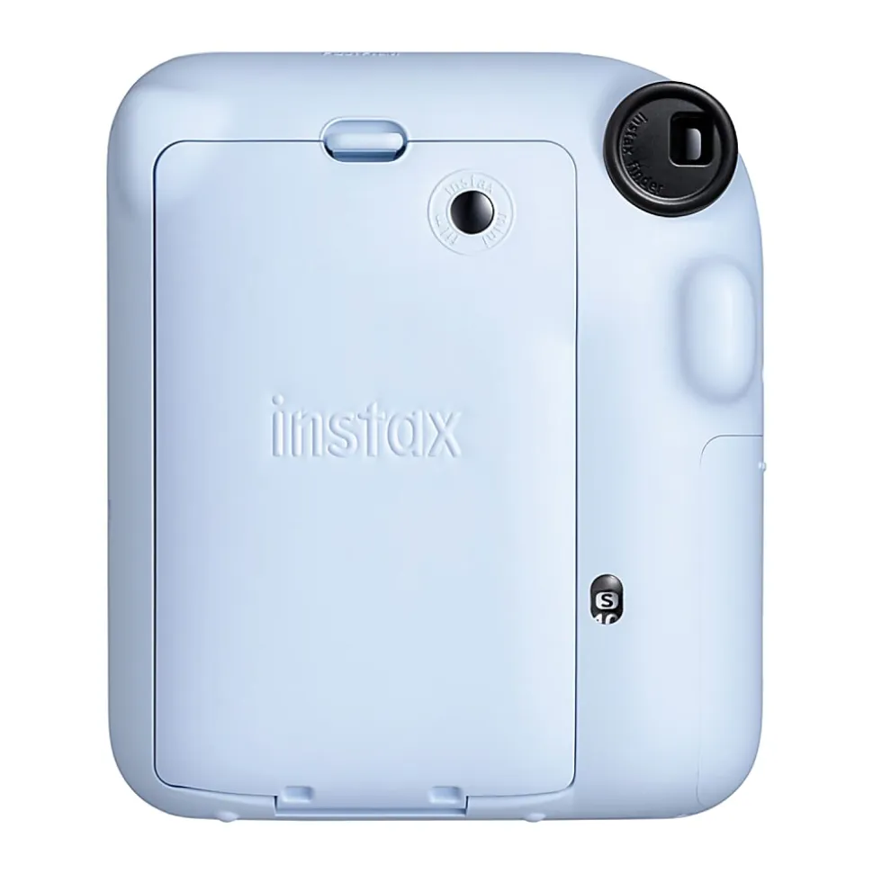 Fujifilm Instax Mini 12 Instant Film Camera With Lens, Pastel Blue