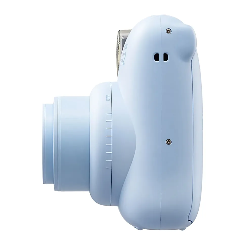 Fujifilm Instax Mini 12 Instant Film Camera With Lens, Pastel Blue