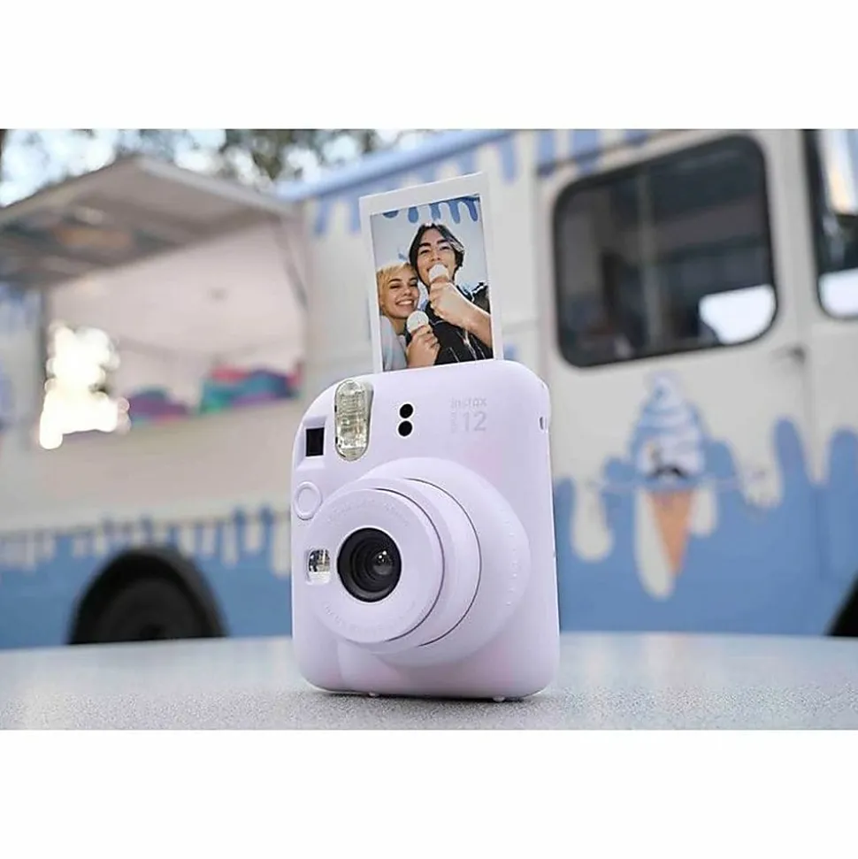 Fujifilm Instax Mini 12 Instant Film Camera With Lens, Mint Green