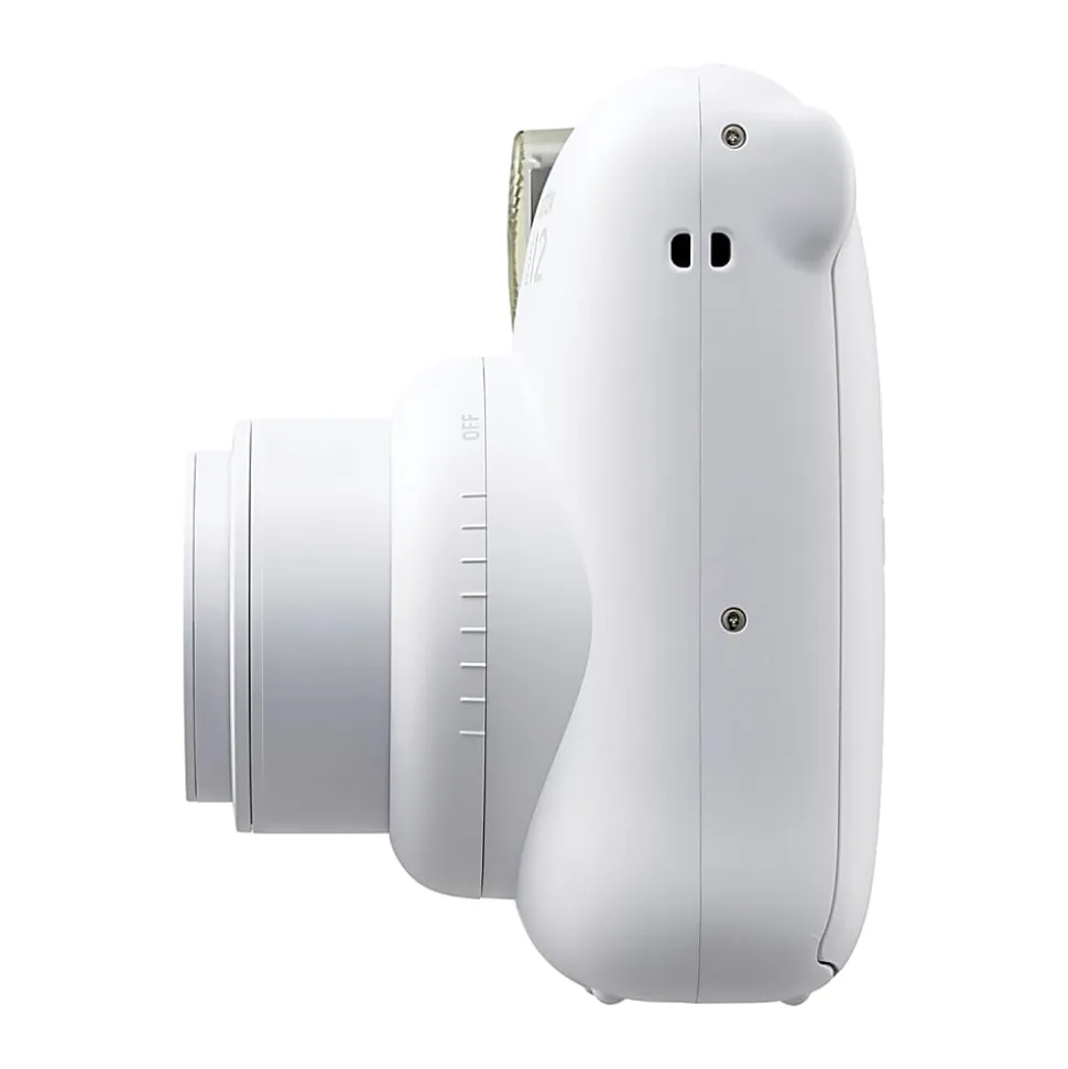 Fujifilm Instax Mini 12 Instant Film Camera With Lens, Clay White